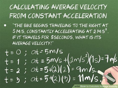 Change in velocity divided by change in time. How to Calculate Average Velocity: 12 Steps (with Pictures)