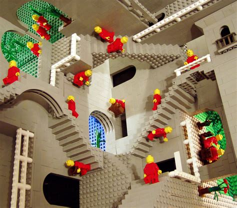 Guido Van De Wiel Escher In Lego