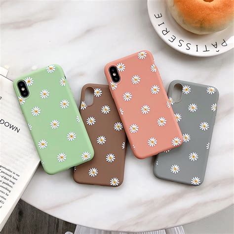 ottwn for iphone 11 case cute daisy phone cover for iphone 6 6s 7 8 plus comparison
