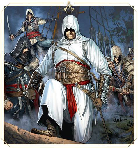 Assassins Creed Visionaries A Graphic Novel Anthology Launches On