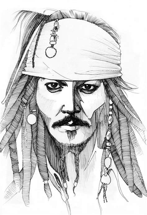 Jack Sparrow Captain Jack Sparrow By Freaky Vitta Sparrow Art