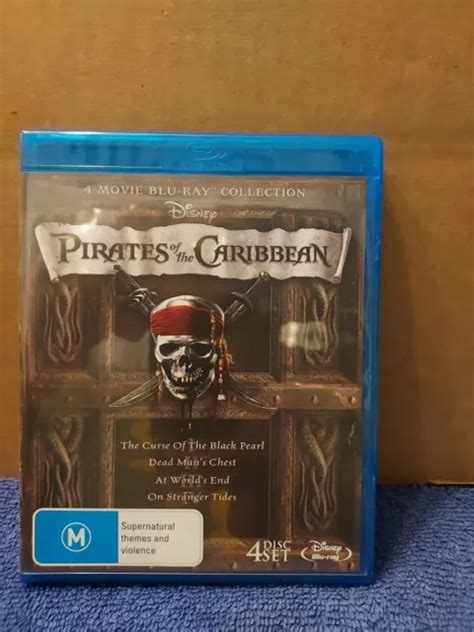 Pirates Of The Caribbean Four Movie Collection Blu Ray Disc Disc Set Picclick