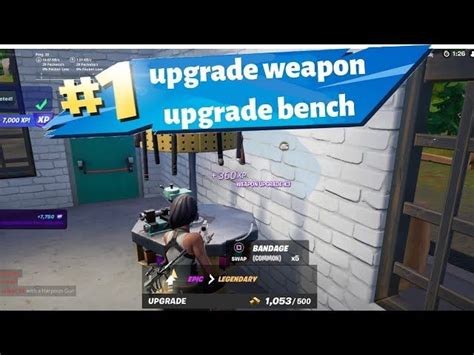 All Upgrade Bench Locations In Fortnite Chapter 3 Season 2