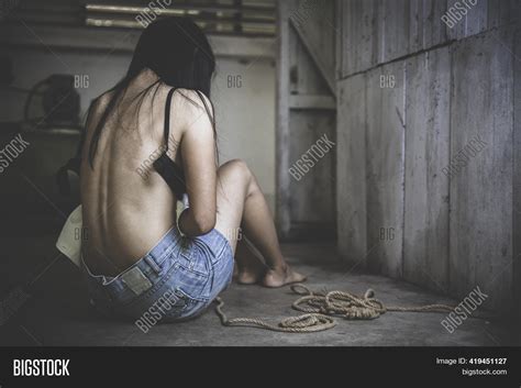 Back Girl After Being Image Photo Free Trial Bigstock
