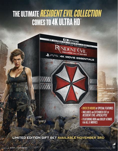 Resident Evil 4k Collection Coming November 2020 Hype R4kbluray