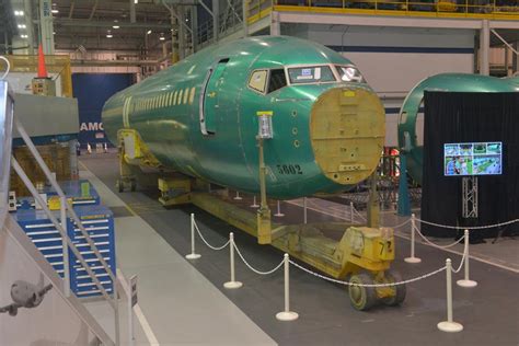 First Boeing 737 Max Fuselage Completed