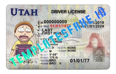 Utah Dl Templates Fake Id Images And Photos Finder