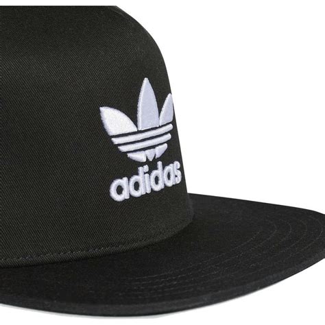 Adidas Trefoil Black Trucker Hat