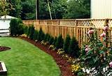 Landscaping Fence Pictures