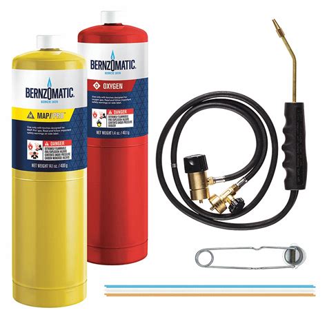 Bernzomatic Pencil Torch Kit W Cylinder Mapppro Self Igniting 4500