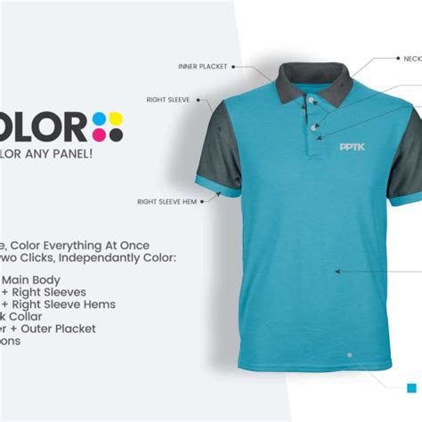 Polo T Shirt Design Template Psd