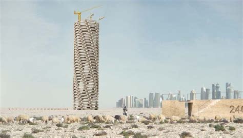 Architects Float Monument Concept For Qatars Fallen World Cup Workers