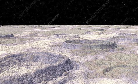 Surface Of Callisto A Jovian Moon Stock Image R3860018 Science