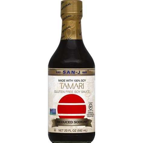 San J Tamari Reduced Sodium 20 Oz From Rainbow Grocery Instacart