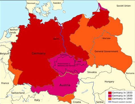 Карта Третьего рейха 1943 г — Картографический архив старые карты