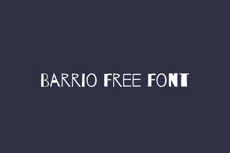 Barrio Fonts Shmonts Fonts Free Font Free Wordpress Themes