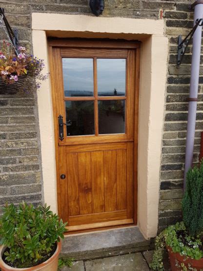 Half Glazed Wooden Door Thornton Bradford