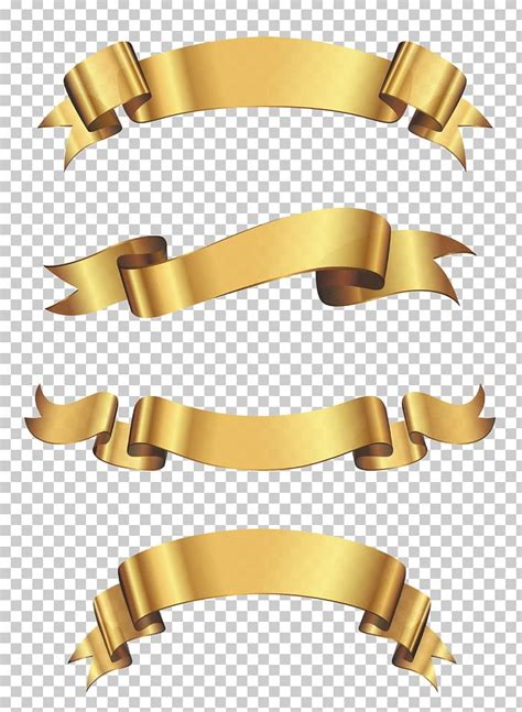 Borders And Frames Ribbon Gold Png Clipart Advertising Angle Banner