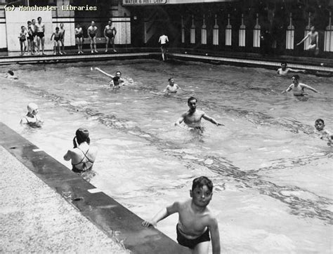 Mixed Bathing Pool Victoria Baths 1952 Ref No M51834 Manchester