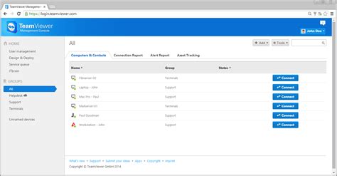 Teamviewer Management Console Best Remote Desktop Apps For Windows 10