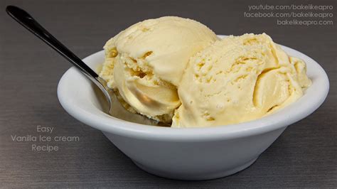 Easy Vanilla Ice Cream Recipe Only 3 Ingredients Youtube