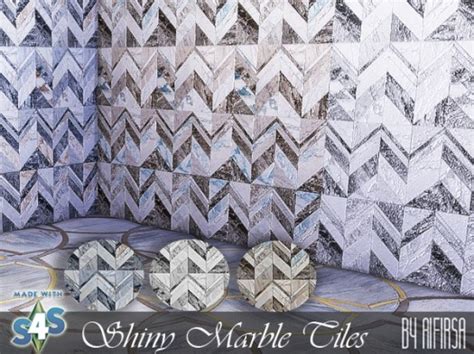 Shiny Marble Wall Tiles At Aifirsa Sims 4 Updates