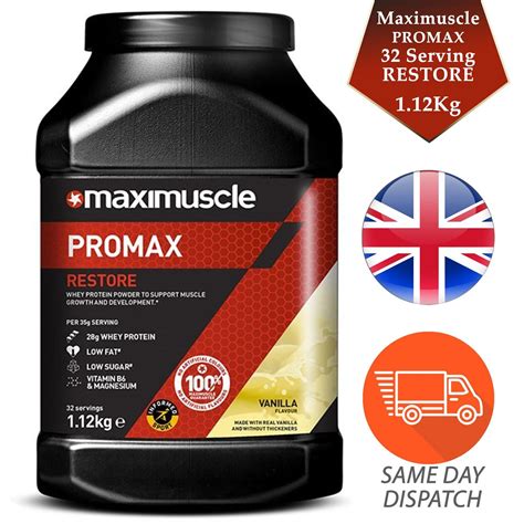 Maximuscle Promax Restore Whey Protein Powder Premium Whey Protein