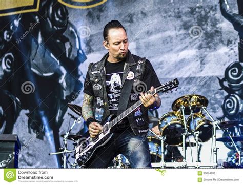 Volbeat Live Concert 2016 Heavy Metal Band Editorial