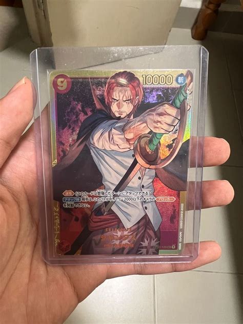 One Piece Tcg Shanks Sec Hobbies Toys Toys Games On Carousell