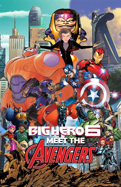 Big Hero 6 Meet The Avengers By Awesomeokingguy On Deviantart
