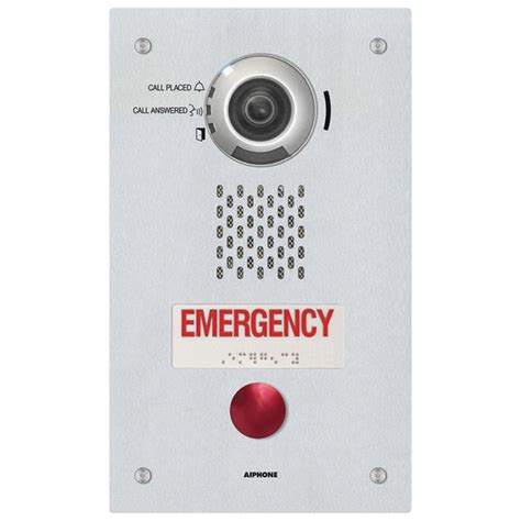 Aiphone Ix Dvf Ra Vandal Resistant Video Ip Emergency Phone