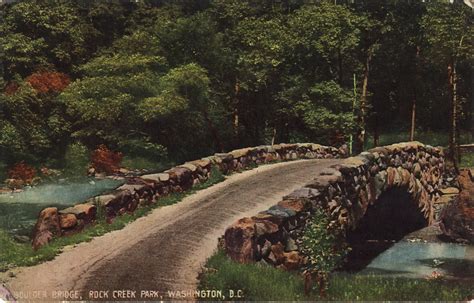 Boulder Bridge In Rock Creek Park