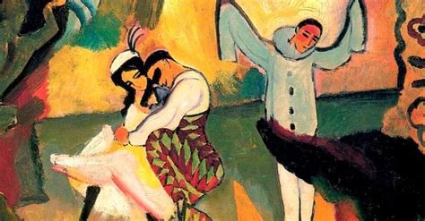 La Belleza Del Día “ballet Ruso I” De August Macke Infobae Ballet