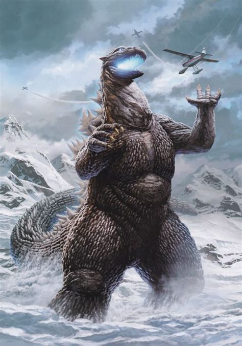 Art By Yuji Kaida Godzilla Raids Again Godzilla Kaiju Monsters