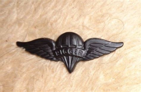 Us Army Usaf Parachute Rigger Badge Subdued Metalfull Size Ebay