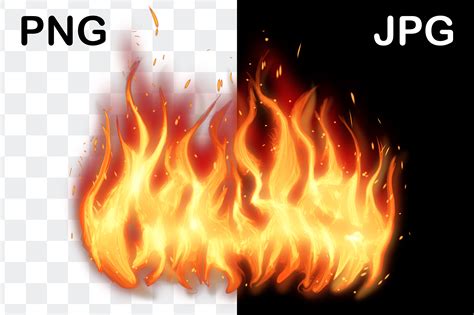 Realistic Burning Fire Flames Psd Graphic By Creative Canvas · Creative