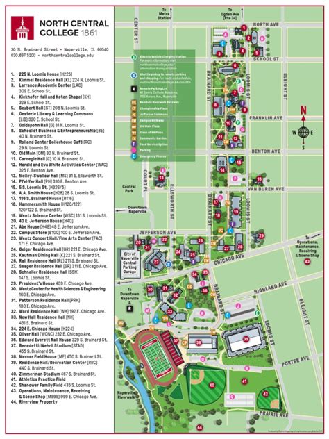 Ncc Campus Map And Directory 2022 2023 Pdf
