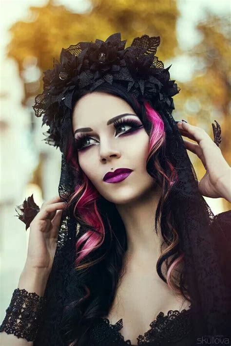 Gothic Hairstyles Black Girls Hairstyles Goth Beauty Dark Beauty
