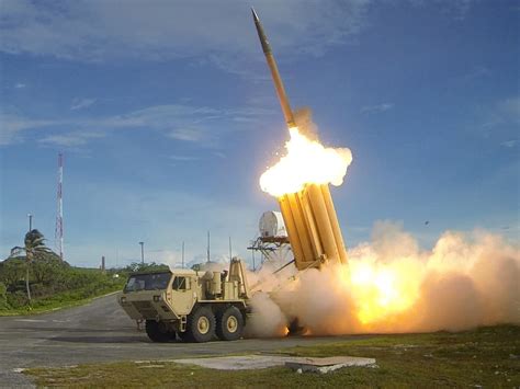 Misil Actual Thaad Seen As Capable Of Intercepting Nk Mid Range Missile