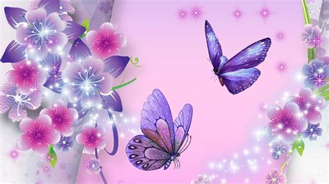 Pastel Flowers Butterflies Wallpapers Top Free Pastel Flowers
