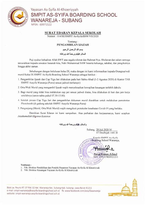 Cap 3 Jari Dan Pengambilan Ijazah Tahun Ajaran 20212022 Smk Negeri 5