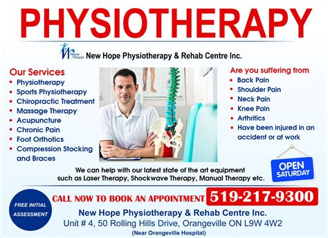 New Hope Physiotherapy And Rehab Centre Brampton On