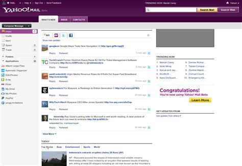 The Brand New Yahoo Mail Goes Live For Everyone