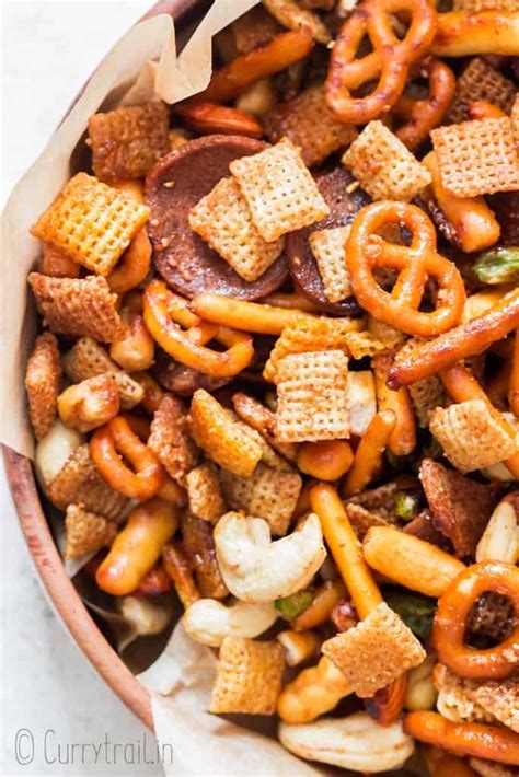 sweet salty and spicy chex mix recipe currytrail