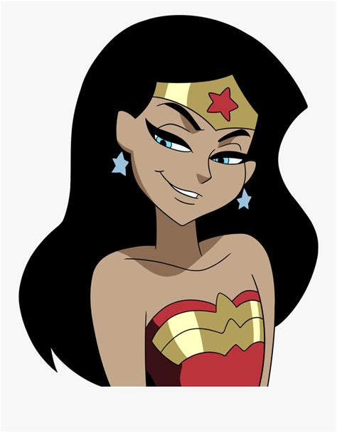 Wonder Woman Cartoon Logo Clashing Pride
