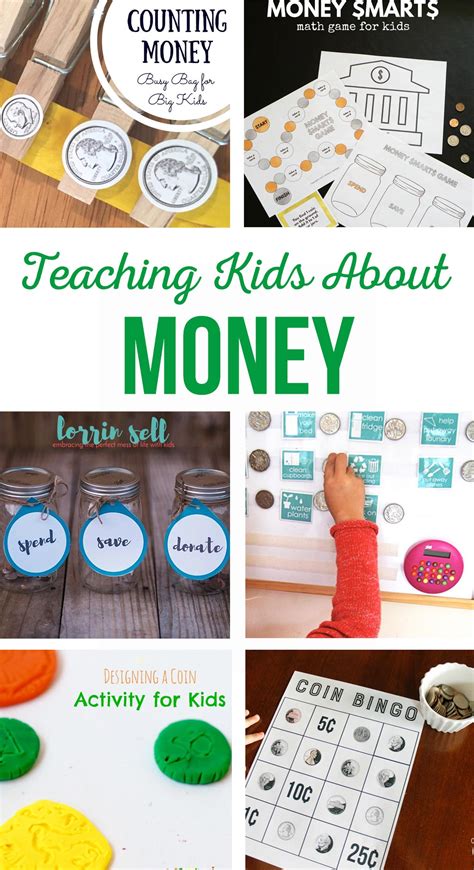 5 Fun Ways To Teach Kids About Money Earn Money Online Education