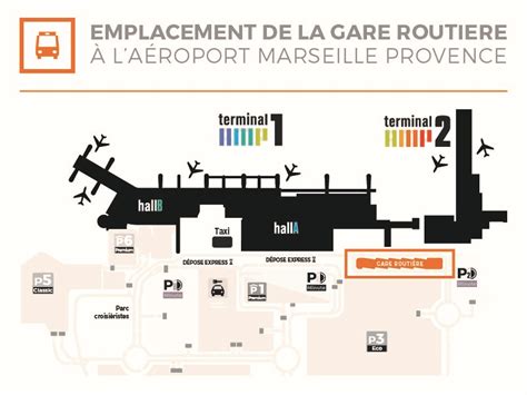 Où Se Trouve La Gare Routière De Laéroport Aéroport Marseille Provence