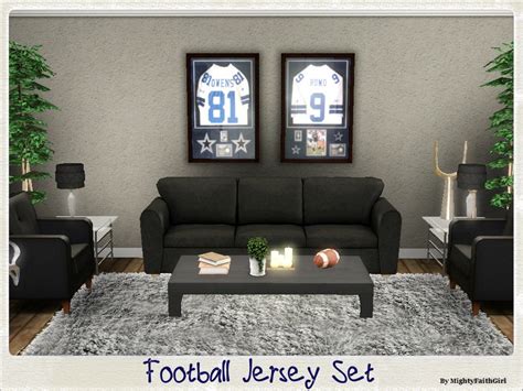 The Sims Resource Football Jersey Set
