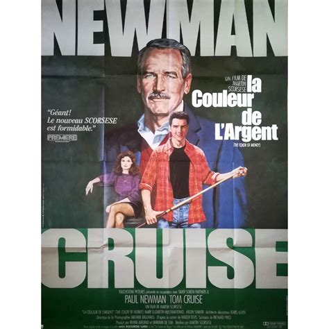 La Couleur De L Argent Paul Newman - Affiche de LA COULEUR DE L'ARGENT