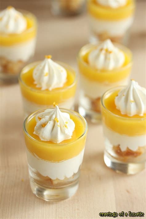 Meyer Lemon Parfaits By Cravings Of A Lunatic 6 Lemon Recipes Desserts Mini Dessert Recipes
